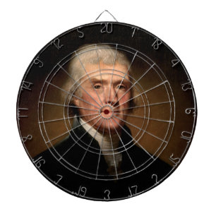 Portret van Thomas Jefferson (van Rembrandt Peale) Dartbord
