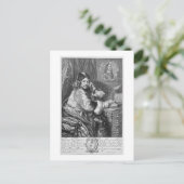 Portret van Thomas Killigrow (1612-83) Restauratie Briefkaart (Staand voorkant)