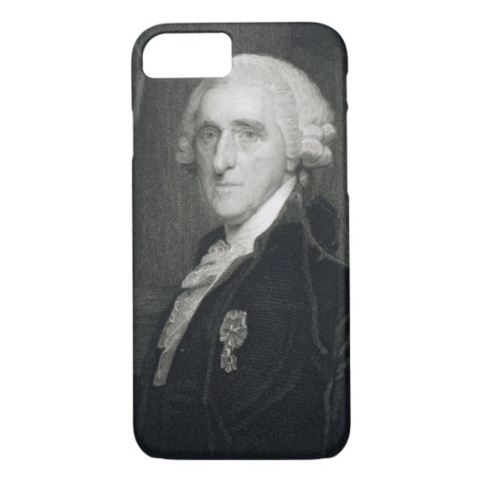 Portret van Thomas McKean, gegraveerd door Thomas Case-Mate iPhone Case (Achterkant)
