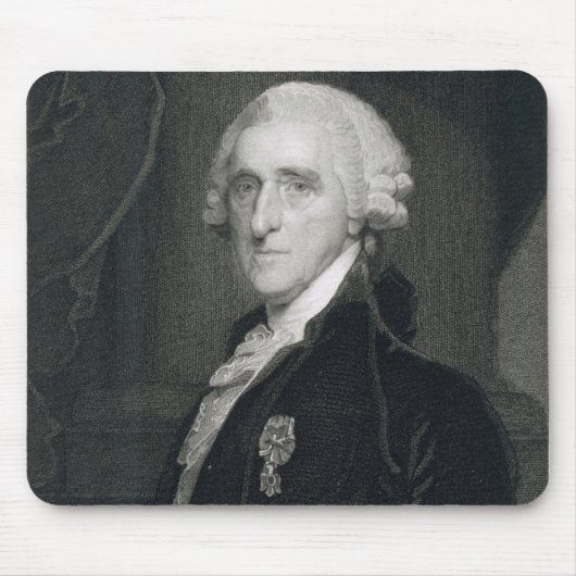 Portret van Thomas McKean, gegraveerd door Thomas  Muismat (Voorkant)