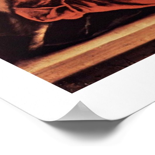 Portret van Thomas Meer door Hans Holbein de jonge Poster (Hoek)