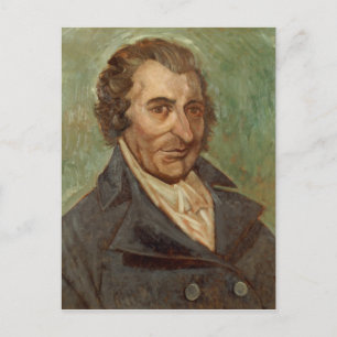 Portret van Thomas Paine Briefkaart