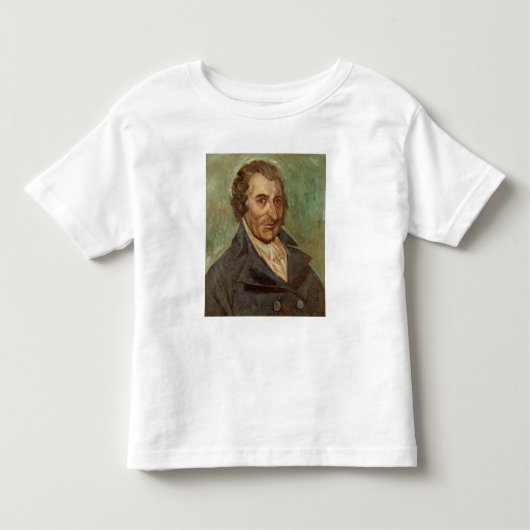 Portret van Thomas Paine Kinder Shirts (Voorkant)
