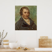 Portret van Thomas Paine Poster (Keuken)