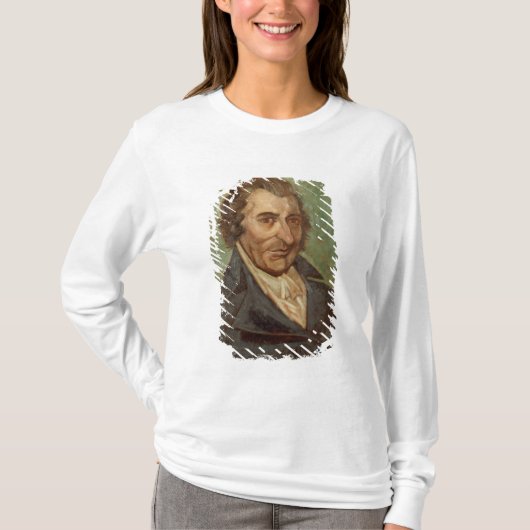 Portret van Thomas Paine T-shirt (Voorkant)