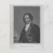 Portret van Thomas Paine van Volume I Briefkaart (Voorkant)