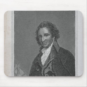Portret van Thomas Paine van Volume I Muismat