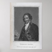 Portret van Thomas Paine van Volume I Poster (Voorkant)