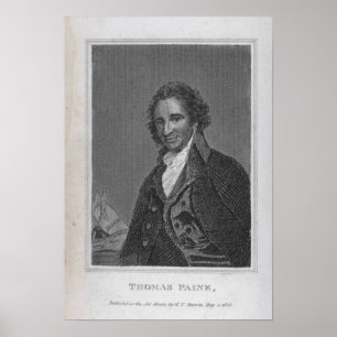 Portret van Thomas Paine van Volume I Poster