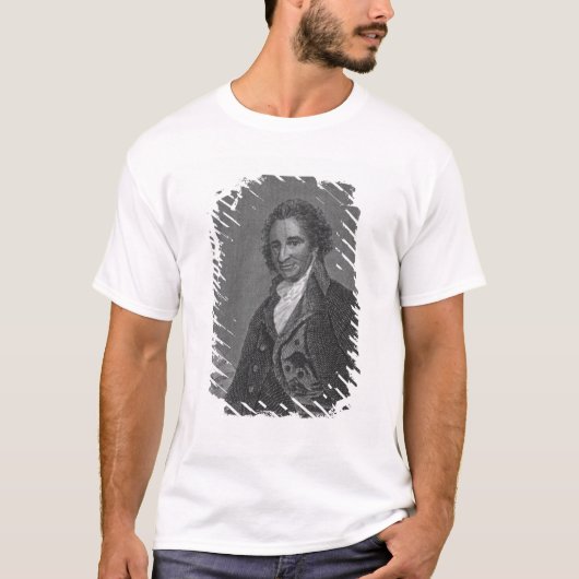 Portret van Thomas Paine van Volume I T-shirt (Voorkant)