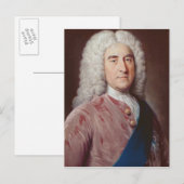 Portret van Thomas Pelham Holles Briefkaart (Voorkant / Achterkant)