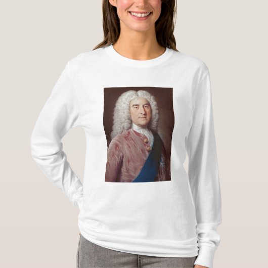 Portret van Thomas Pelham Holles T-shirt (Voorkant)
