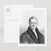 Portret van Thomas Robert Malthus Briefkaart (Voorkant / Achterkant)