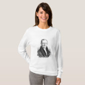 Portret van Thomas Robert Malthus T-shirt (Voorkant volledig)