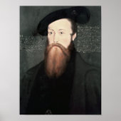 Portret van Thomas Seymour Baron Seymour Poster (Voorkant)