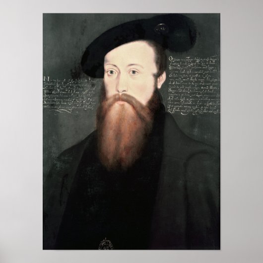 Portret van Thomas Seymour Baron Seymour Poster (Voorkant)