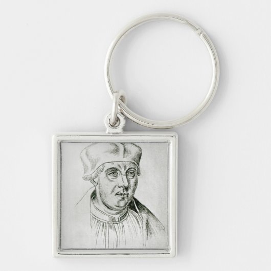 Portret van Thomas Wolsey, kardinaal van York Sleutelhanger (Voorkant)