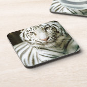 Portret van tijger bier onderzetter (Linkerzijde)