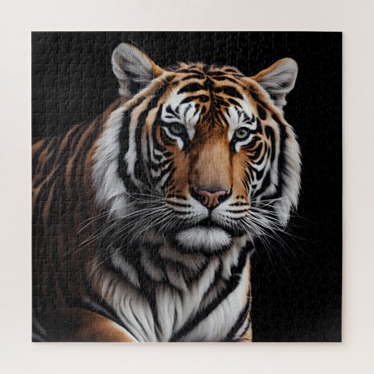 Portret van tijger legpuzzel (Verticaal)