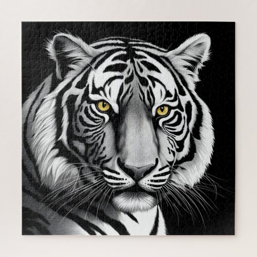 Portret van tijger legpuzzel (Verticaal)