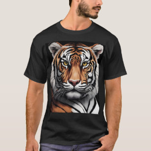 Portret van tijger t-shirt