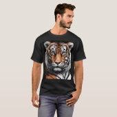 Portret van tijger t-shirt (Voorkant volledig)