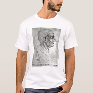 Portret van Titus Livius, bekend als Livy T-shirt