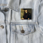 Portret van Tommaso Giunta, 1563 Vierkante Button 5,1 Cm (In situ)
