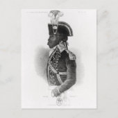 Portret van Toussaint L'Ouverture Briefkaart (Voorkant)