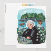 Portret van Tove Jansson Kaart (Voorkant / Achterkant)