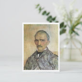 Portret van Trabuc, Van Gogh Fine Art Painting Briefkaart (Staand voorkant)