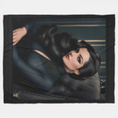 Portret van Tressa Straninski door Xzendor7 Fleece Deken (Voorkant (Horizontaal))