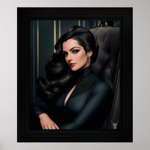 Portret van Tressa Straninski door Xzendor7 Poster