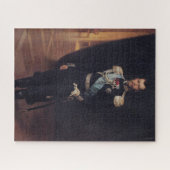 Portret van tsaar Nicolaas II (door Albert Edelfel Legpuzzel (Horizontaal)