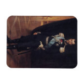 Portret van tsaar Nicolaas II (door Albert Edelfel Magneet (Horizontaal)