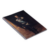 Portret van tsaar Nicolaas II (door Albert Edelfel Notitieboek (Rechterzijde)