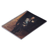 Portret van tsaar Nicolaas II (door Albert Edelfel Notitieboek (Linkerzijde)