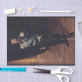 Portret van tsaar Nicolaas II (door Albert Edelfel Tissuepapier (Craft)