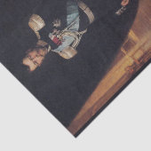 Portret van tsaar Nicolaas II (door Albert Edelfel Tissuepapier (Detail)