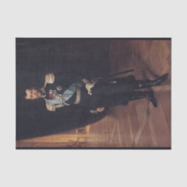 Portret van tsaar Nicolaas II (door Albert Edelfel Tissuepapier