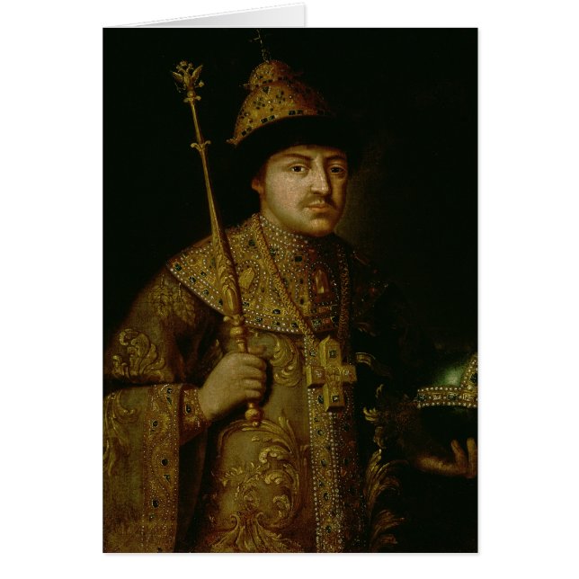 Portret van Tsar Fyodor III Alexeevich (Voorkant)