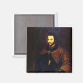 Portret van Tsar Ivan de V Alexeyevich Magneet (Voorkant / Achterkant)