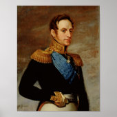 Portret van Tsar Nicholas I 1826 Poster (Voorkant)