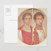 Portret van twee broers briefkaart (Voorkant / Achterkant)