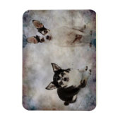 Portret van twee chihuahua's magneet (Verticaal)