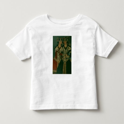 Portret van tweelingen kinder shirts (Voorkant)