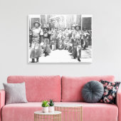 Portret van Tz'U-Hsi (1835-1908) Empress Dowager o Canvas Afdruk (Insitu (Woonkamer))