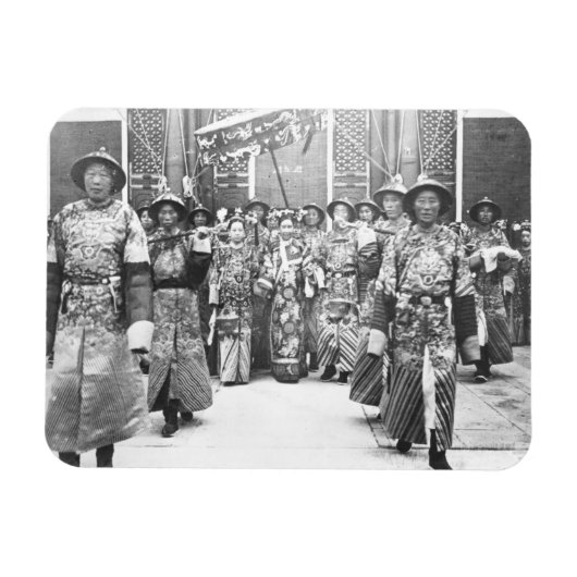 Portret van Tz'U-Hsi (1835-1908) Empress Dowager o Magneet (Horizontaal)