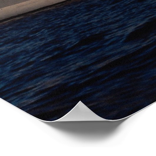 Portret van "USS Nimitz", een nucleair aangedreven Poster (Hoek)