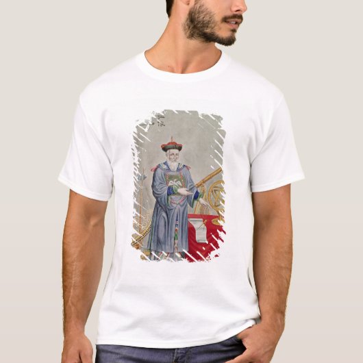 Portret van vader Ferdinand Verbiest T-shirt (Voorkant)